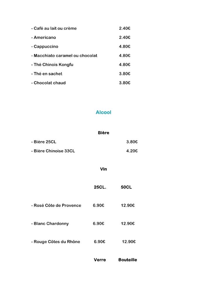 Léman Snacking 莱蒙菜馆 - Menu Image 3